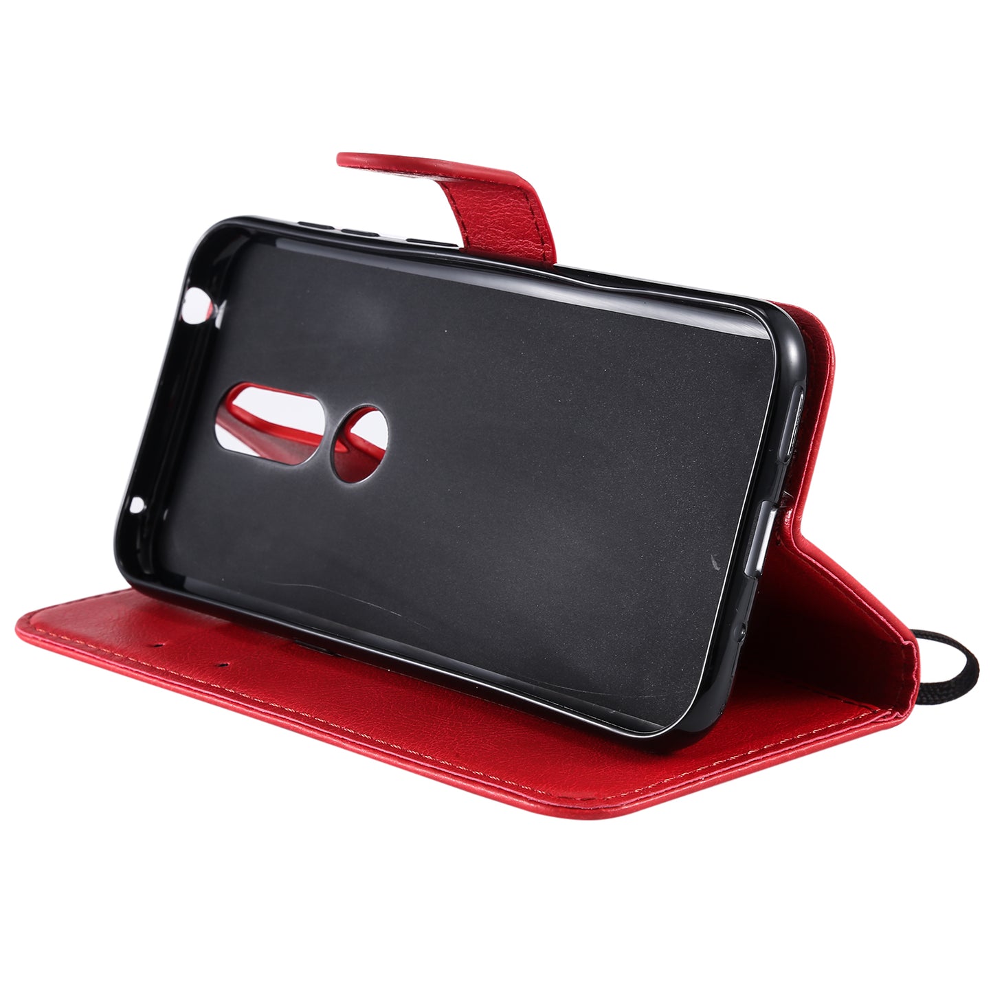 KT Leather Series-2 Wallet Leather Protection Case for Nokia 4.2 (2019)
