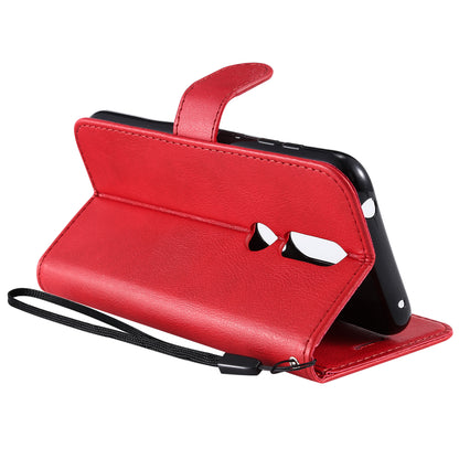 KT Leather Series-2 Wallet Leather Protection Case for Nokia 4.2 (2019)