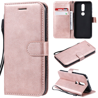 KT Leather Series-2 Wallet Leather Protection Case for Nokia 4.2 (2019)