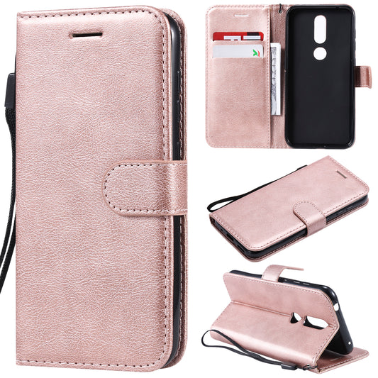 KT Leather Series-2 Wallet Leather Protection Case for Nokia 4.2 (2019)