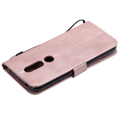 KT Leather Series-2 Wallet Leather Protection Case for Nokia 4.2 (2019)