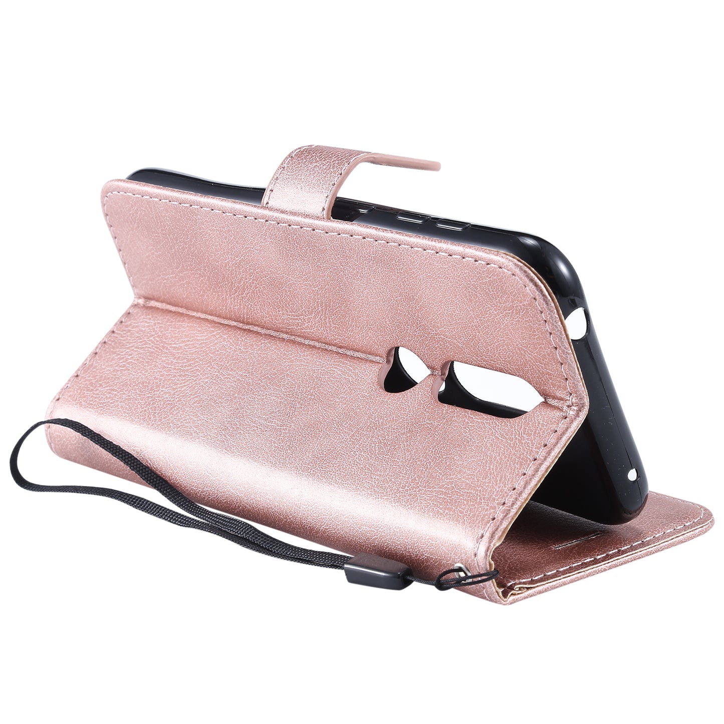 KT Leather Series-2 Wallet Leather Protection Case for Nokia 4.2 (2019)
