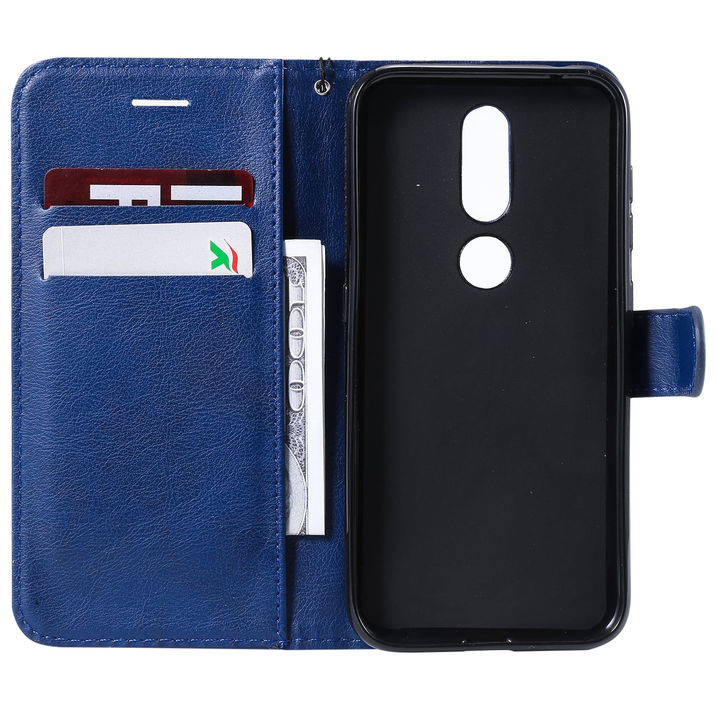 KT Leather Series-2 Wallet Leather Protection Case for Nokia 4.2 (2019)