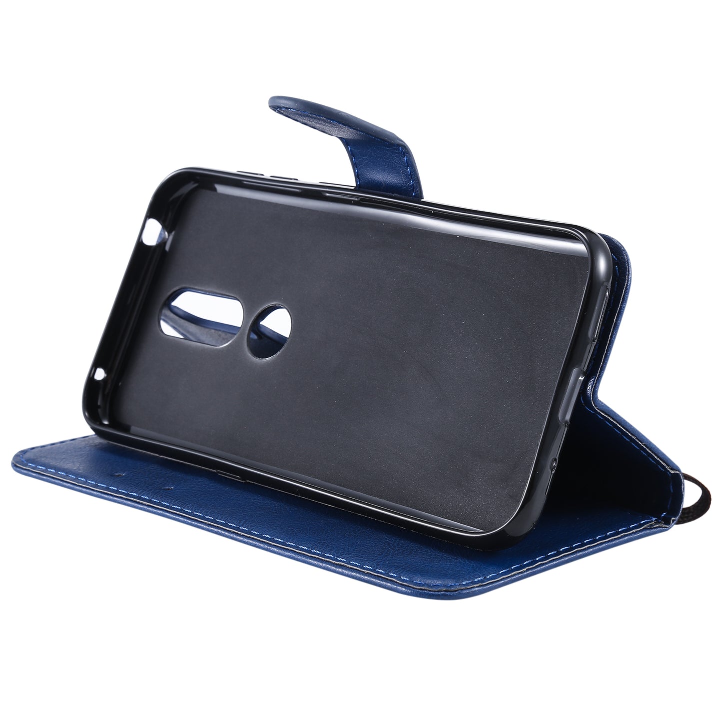 KT Leather Series-2 Wallet Leather Protection Case for Nokia 4.2 (2019)