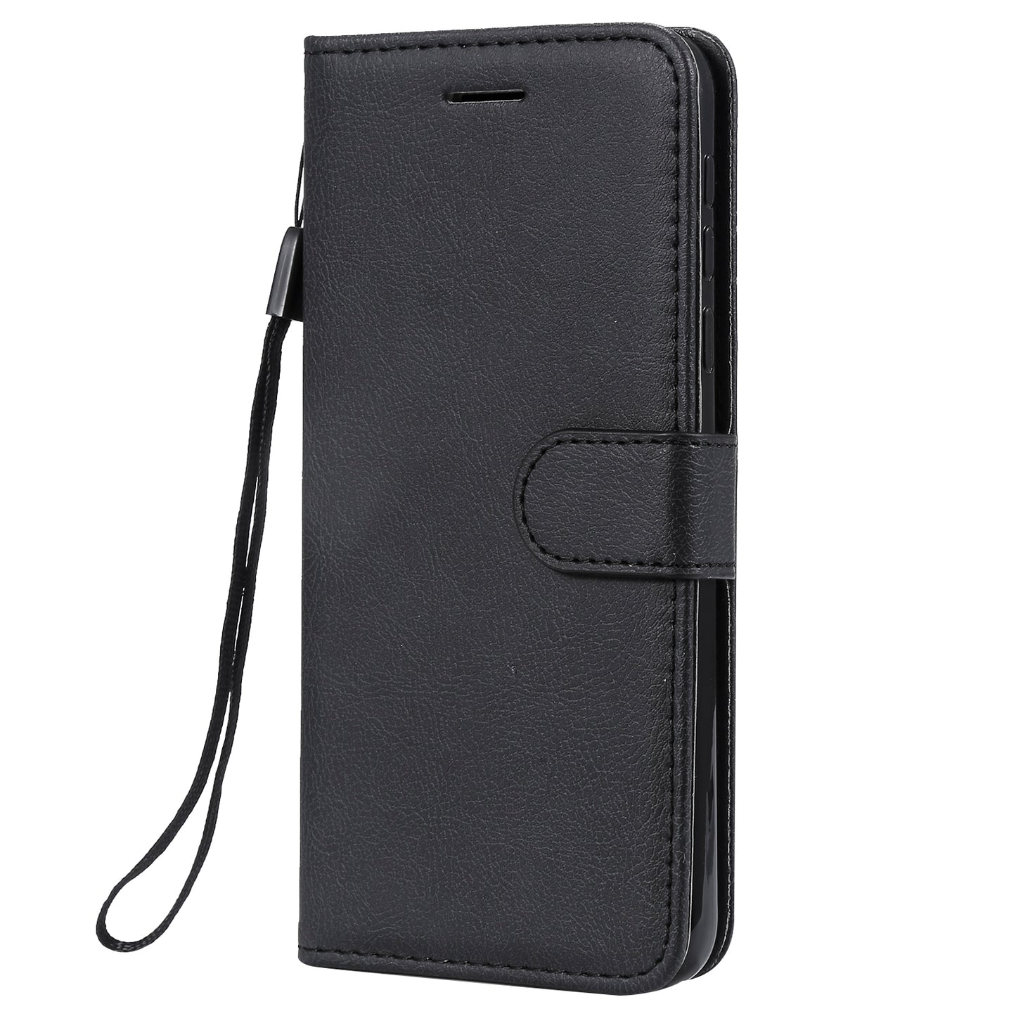 KT Leather Series-2 Wallet Leather Protective Case for Nokia 7.1