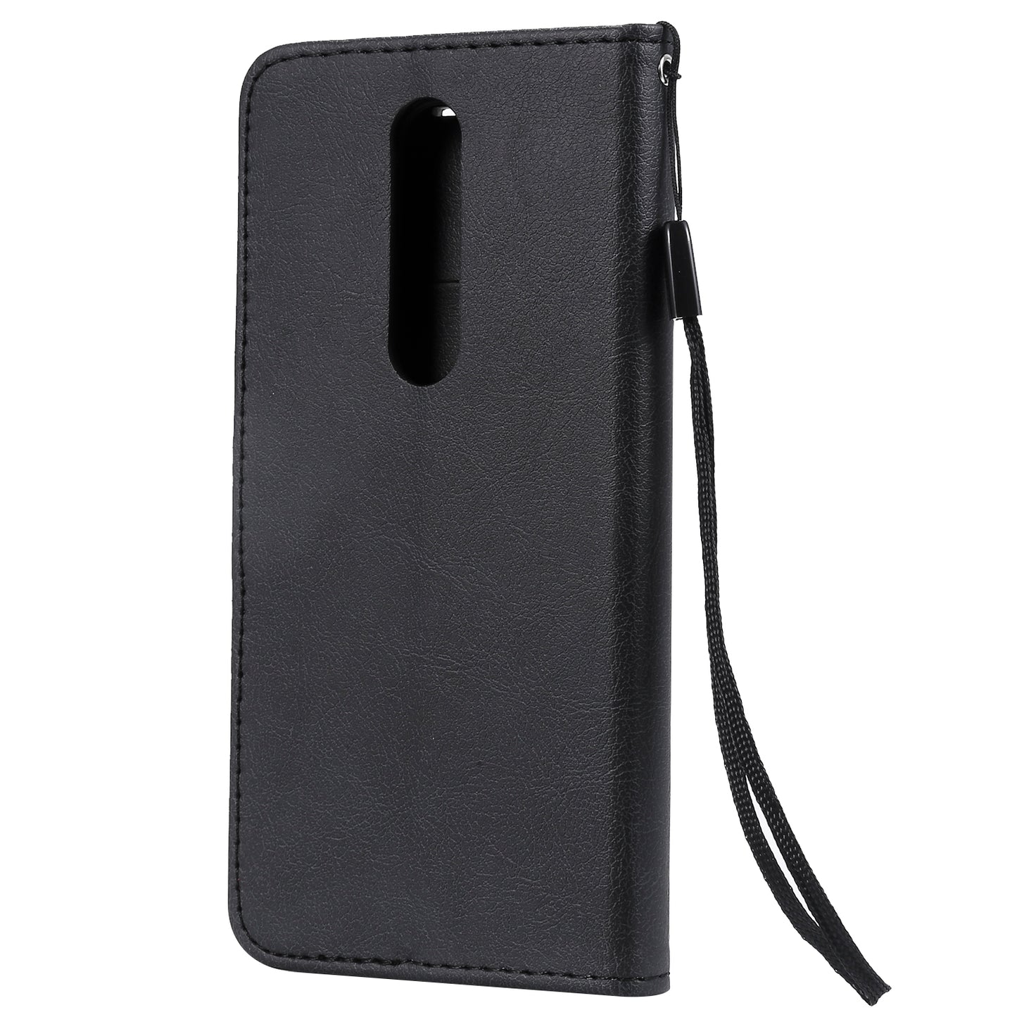 KT Leather Series-2 Wallet Leather Protective Case for Nokia 7.1