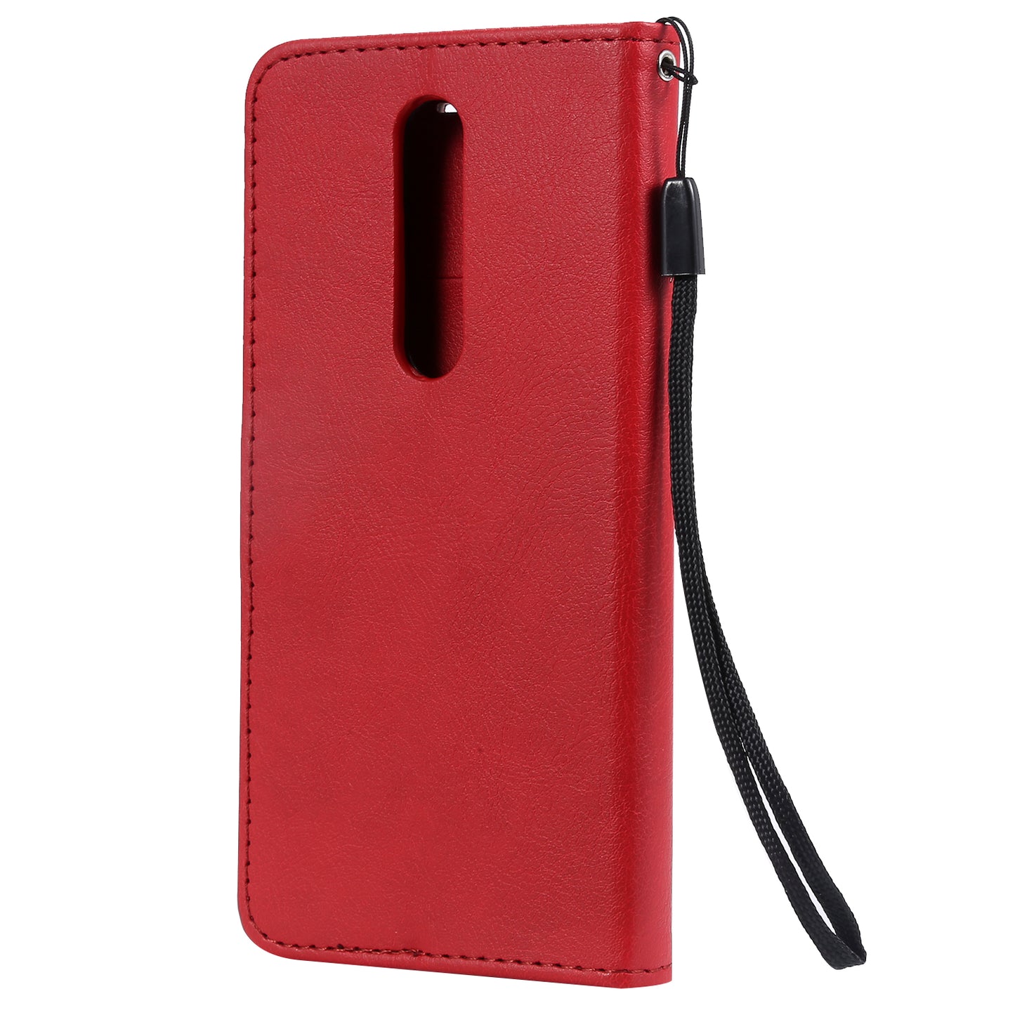 KT Leather Series-2 Wallet Leather Protective Case for Nokia 7.1