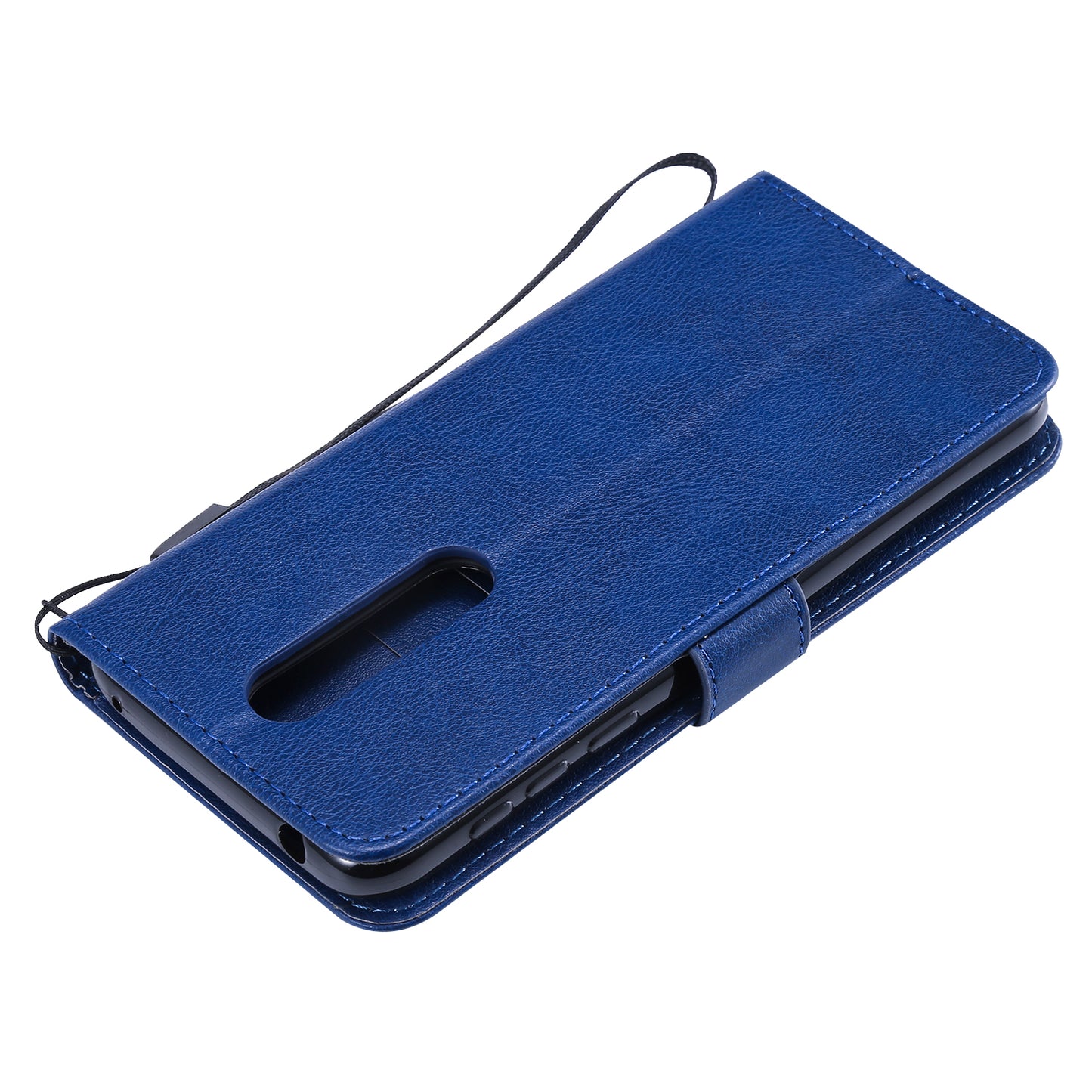 KT Leather Series-2 Wallet Leather Protective Case for Nokia 7.1