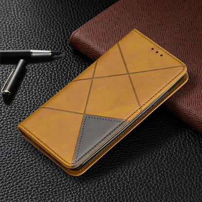 Geometric Pattern Leather Card Holder Case for Nokia 2.2