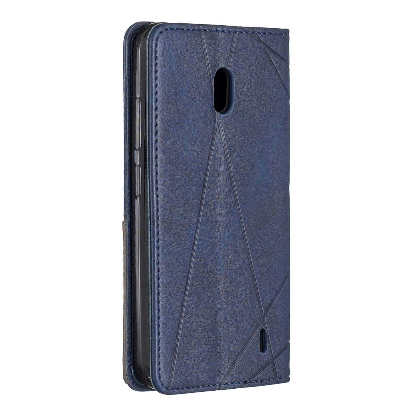 Geometric Pattern Leather Card Holder Case for Nokia 2.2