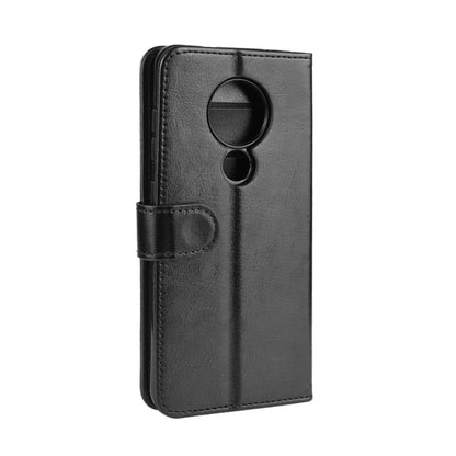 Crazy Horse Skin Wallet Leather Casing for Nokia 6.2