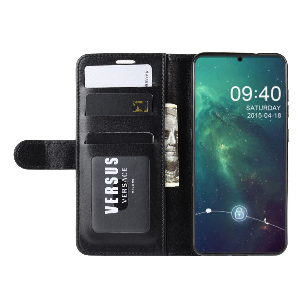 Crazy Horse Skin Wallet Leather Casing for Nokia 6.2