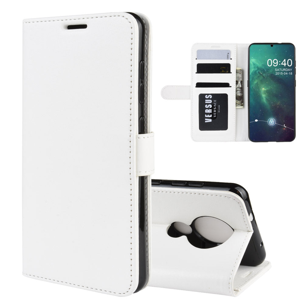 Crazy Horse Skin Wallet Leather Casing for Nokia 6.2
