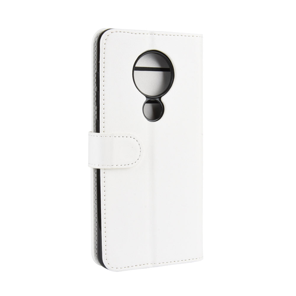 Crazy Horse Skin Wallet Leather Casing for Nokia 6.2