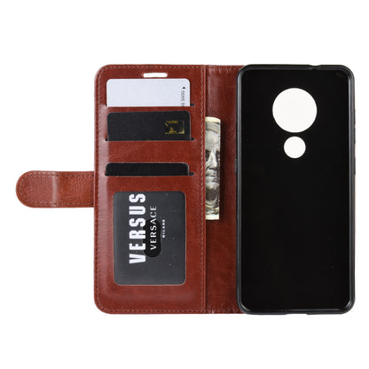 Crazy Horse Skin Wallet Leather Casing for Nokia 6.2