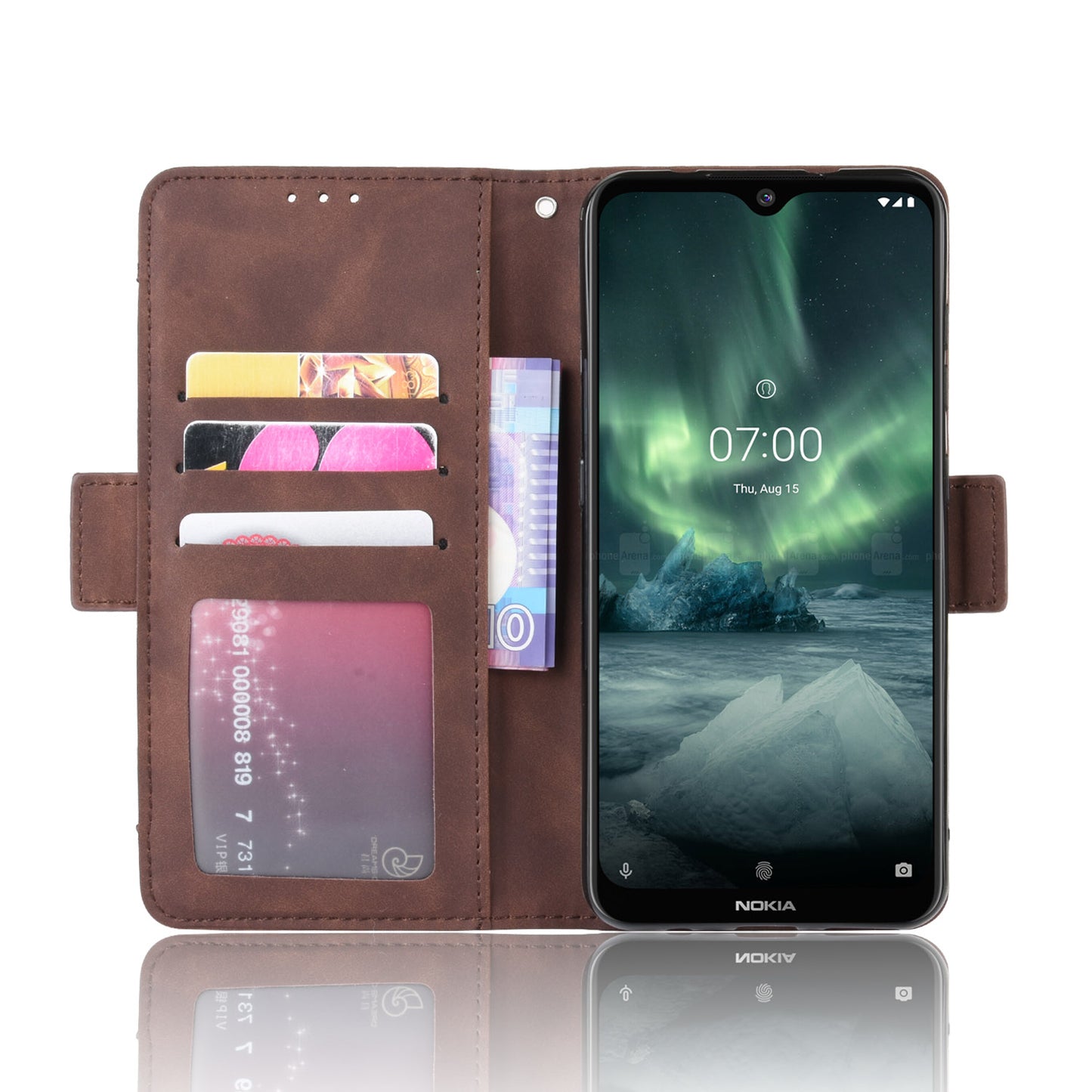 Wallet Leather Stand Case for Nokia 6.2 / 7.2