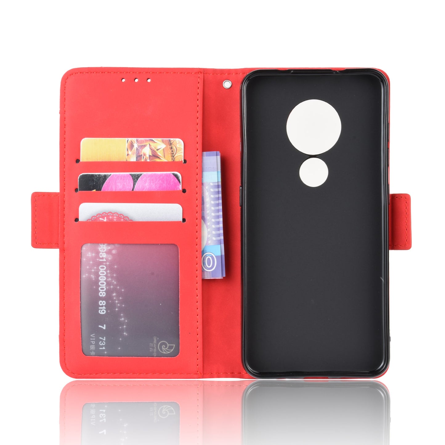 Wallet Leather Stand Case for Nokia 6.2 / 7.2