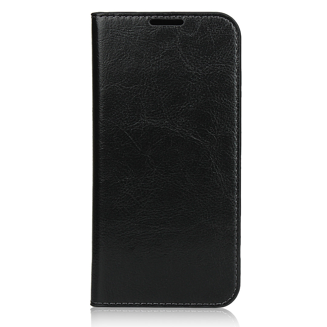 Crazy Horse Skin Wallet Stand Genuine Leather Case Shell for Nokia 4.2 (2019)