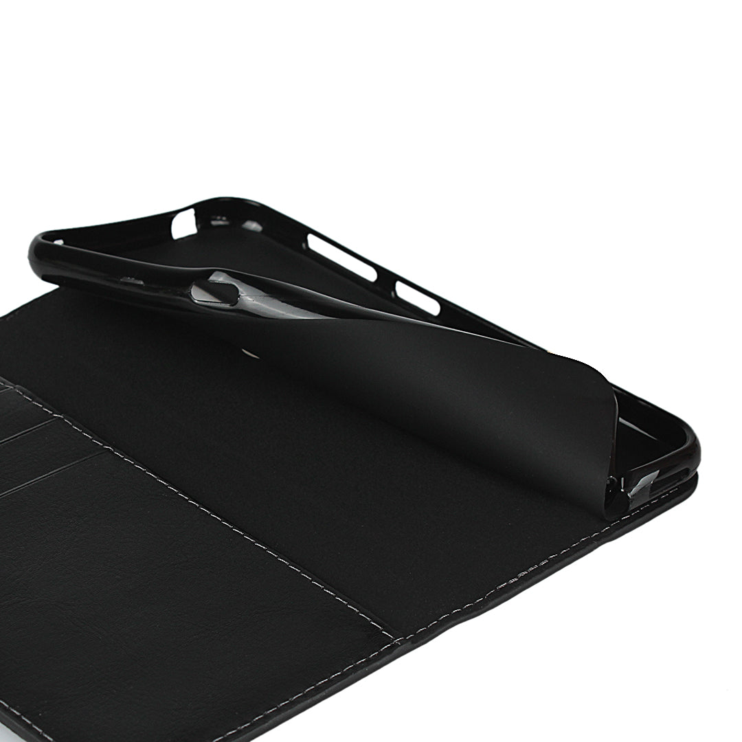 Crazy Horse Skin Wallet Stand Genuine Leather Case Shell for Nokia 4.2 (2019)