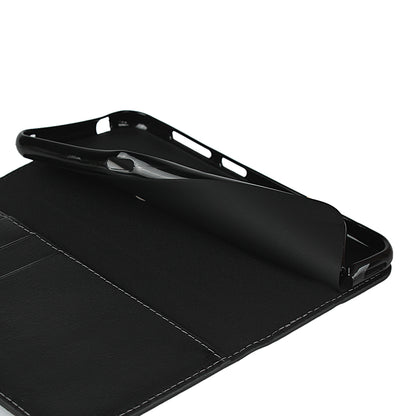Crazy Horse Skin Wallet Stand Genuine Leather Case Shell for Nokia 4.2 (2019)