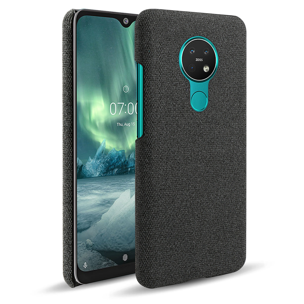 KSQ Cloth Texture PC Hard Phone Shell Case for iNokia 7.2