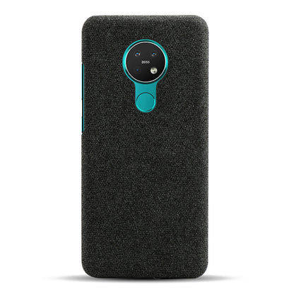 KSQ Cloth Texture PC Hard Phone Shell Case for iNokia 7.2