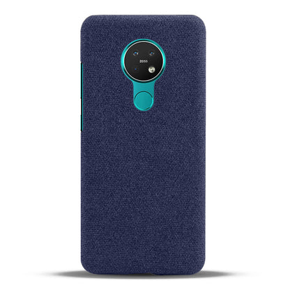 KSQ Cloth Texture PC Hard Phone Shell Case for iNokia 7.2