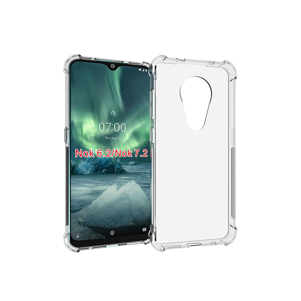 Shockproof Anti-slip TPU Protective Phone Case for Nokia 6.2/7.2