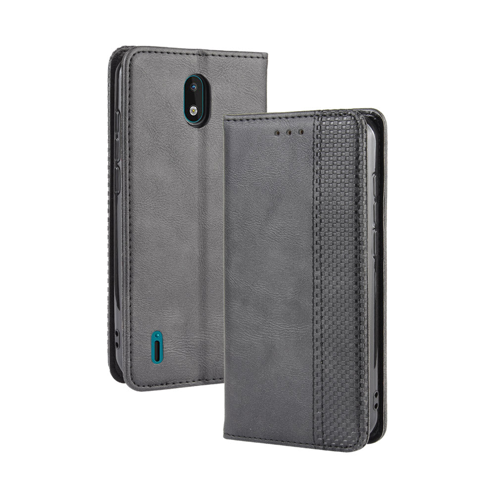 Retro Magnetic Leather with Wallet Phone Cover for Nokia 1.3