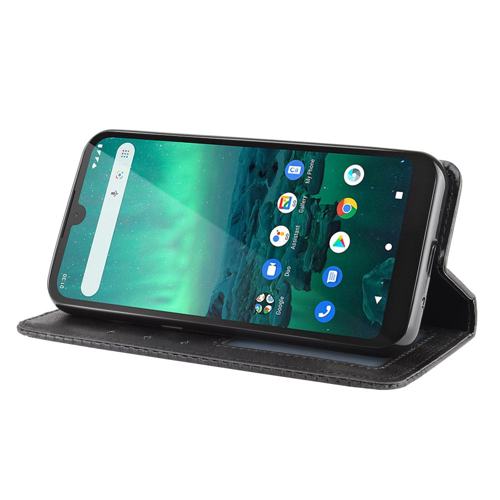 Retro Magnetic Leather with Wallet Phone Cover for Nokia 1.3