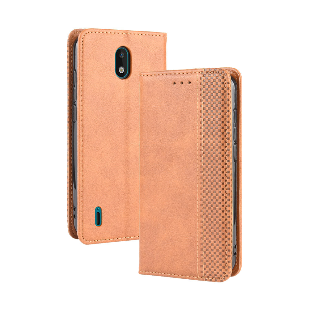 Retro Magnetic Leather with Wallet Phone Cover for Nokia 1.3