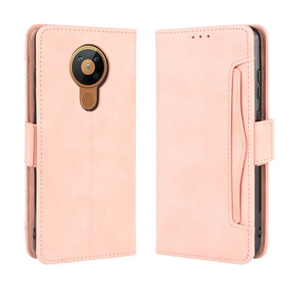 Multiple Card Slots Magnetic PU Leather Shell for Nokia 5.3