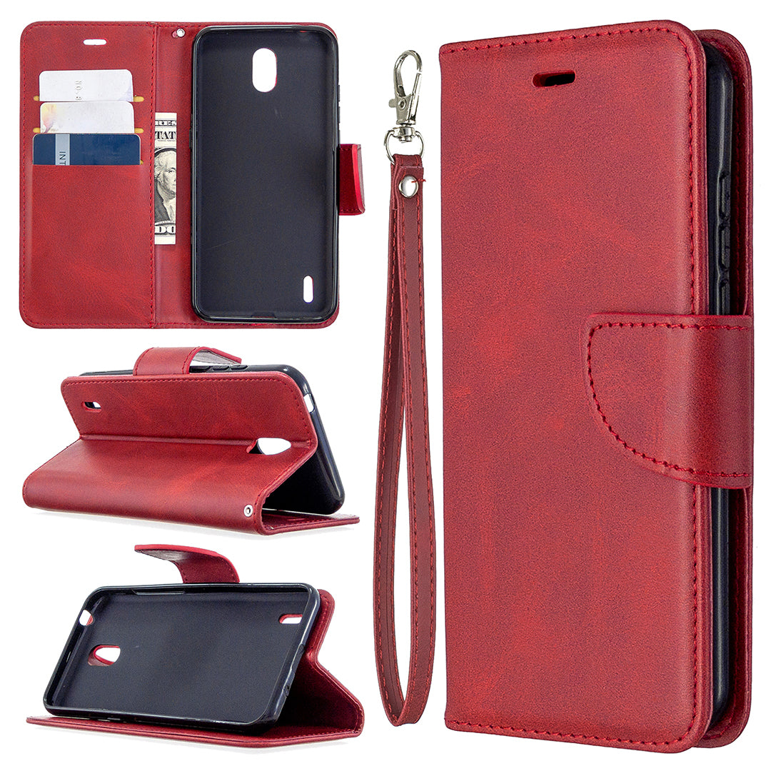 Wallet Stand PU Leather Phone Protection Case for Nokia 1.3