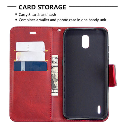 Wallet Stand PU Leather Phone Protection Case for Nokia 1.3