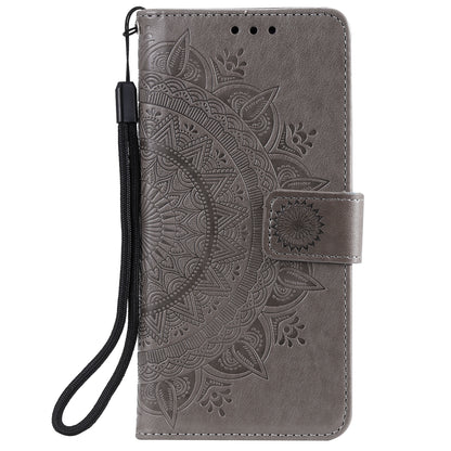 Imprint Mandala Pattern Leather Unique Shell for Nokia 1.3