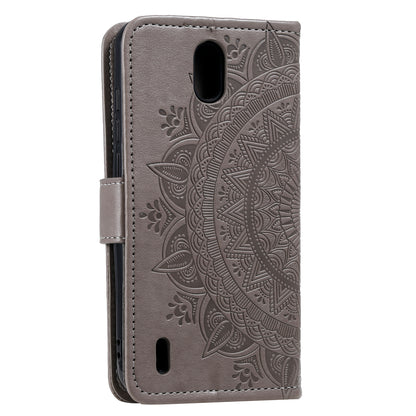 Imprint Mandala Pattern Leather Unique Shell for Nokia 1.3