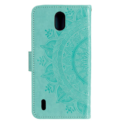 Imprint Mandala Pattern Leather Unique Shell for Nokia 1.3