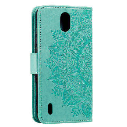 Imprint Mandala Pattern Leather Unique Shell for Nokia 1.3