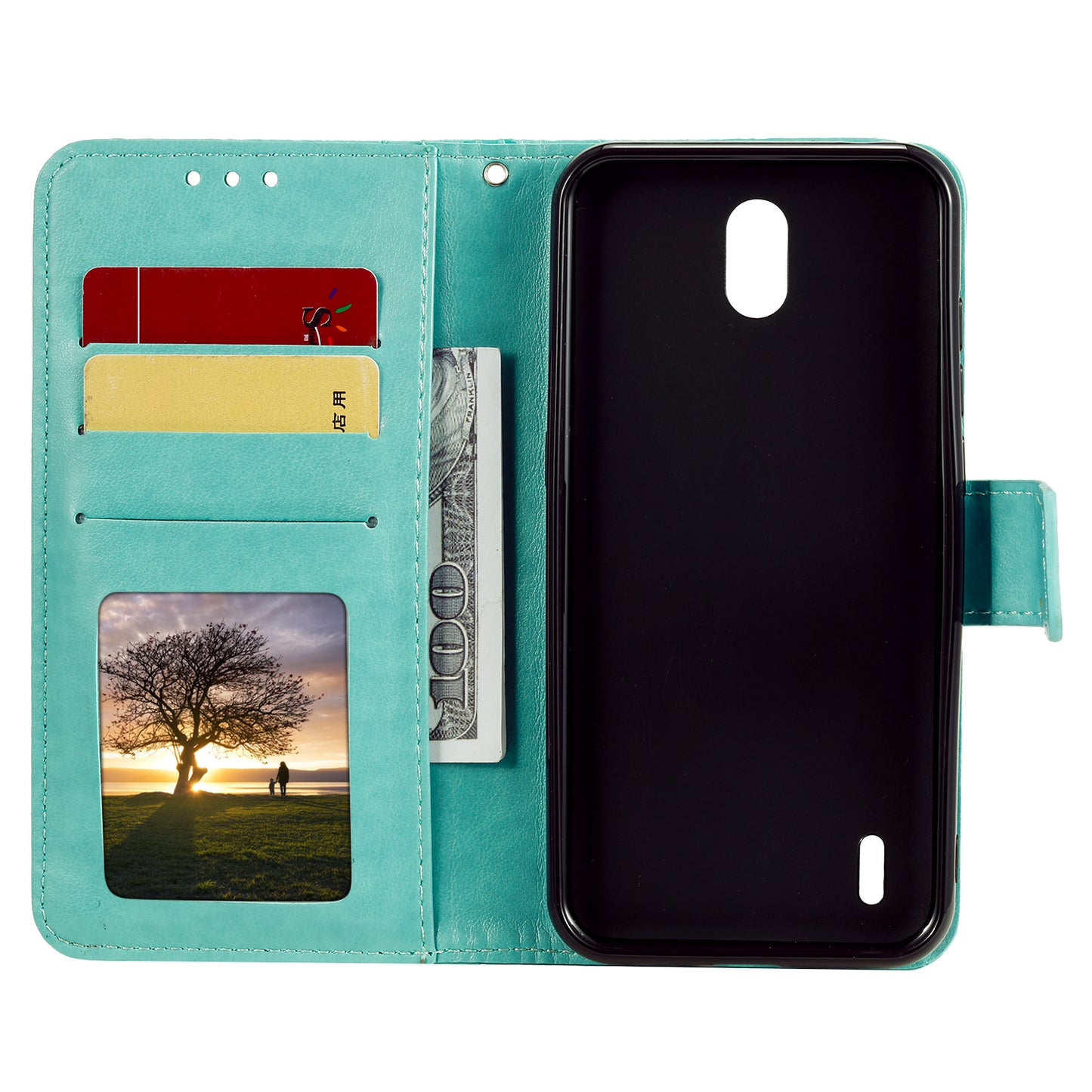 Imprint Mandala Pattern Leather Unique Shell for Nokia 1.3