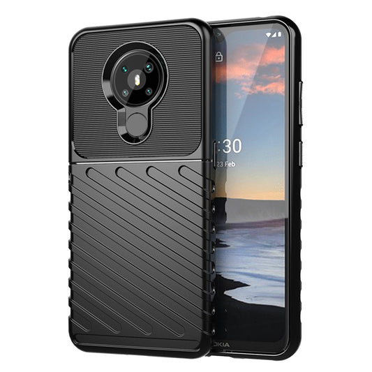 Thunder Series Twill Texture Soft TPU Phone Case for Nokia 5.3