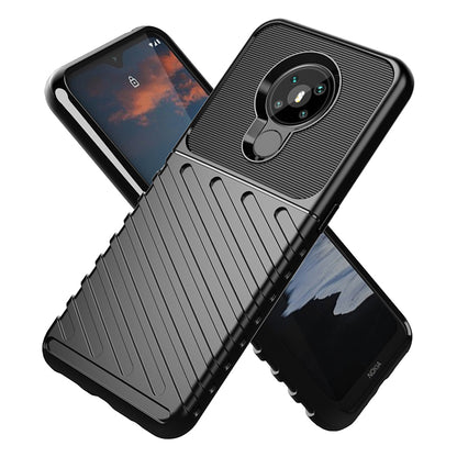 Thunder Series Twill Texture Soft TPU Phone Case for Nokia 5.3