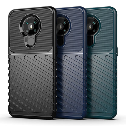 Thunder Series Twill Texture Soft TPU Phone Case for Nokia 5.3