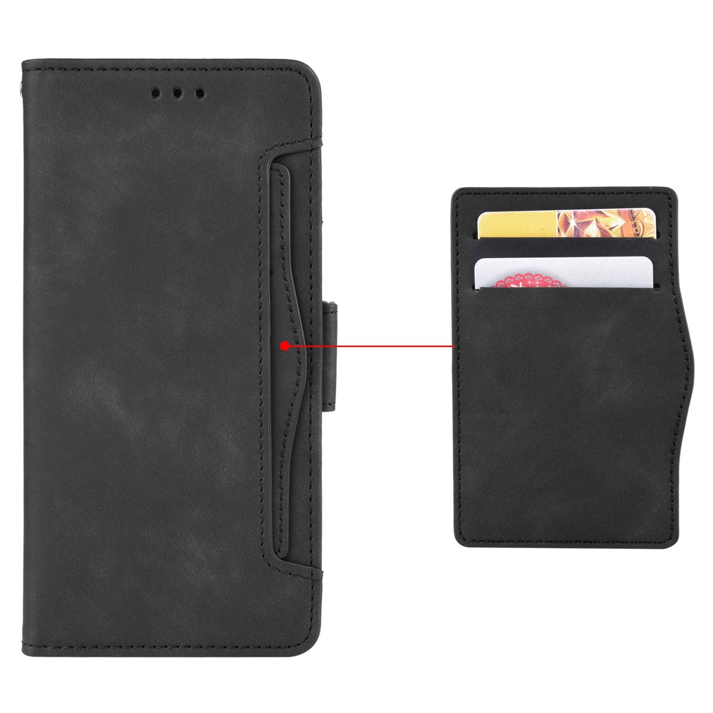 Leather with Wallet Stand Mobile Phone Case for Nokia 8.3 5G Anti-Collision Phone Cover