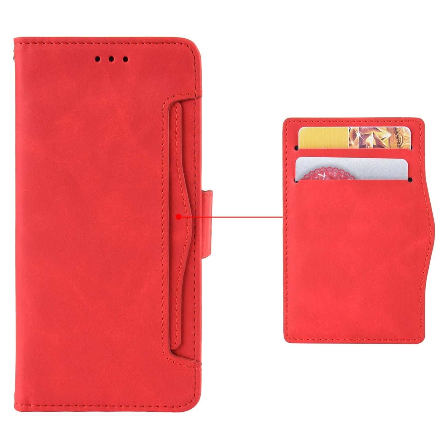 Leather with Wallet Stand Mobile Phone Case for Nokia 8.3 5G Anti-Collision Phone Cover