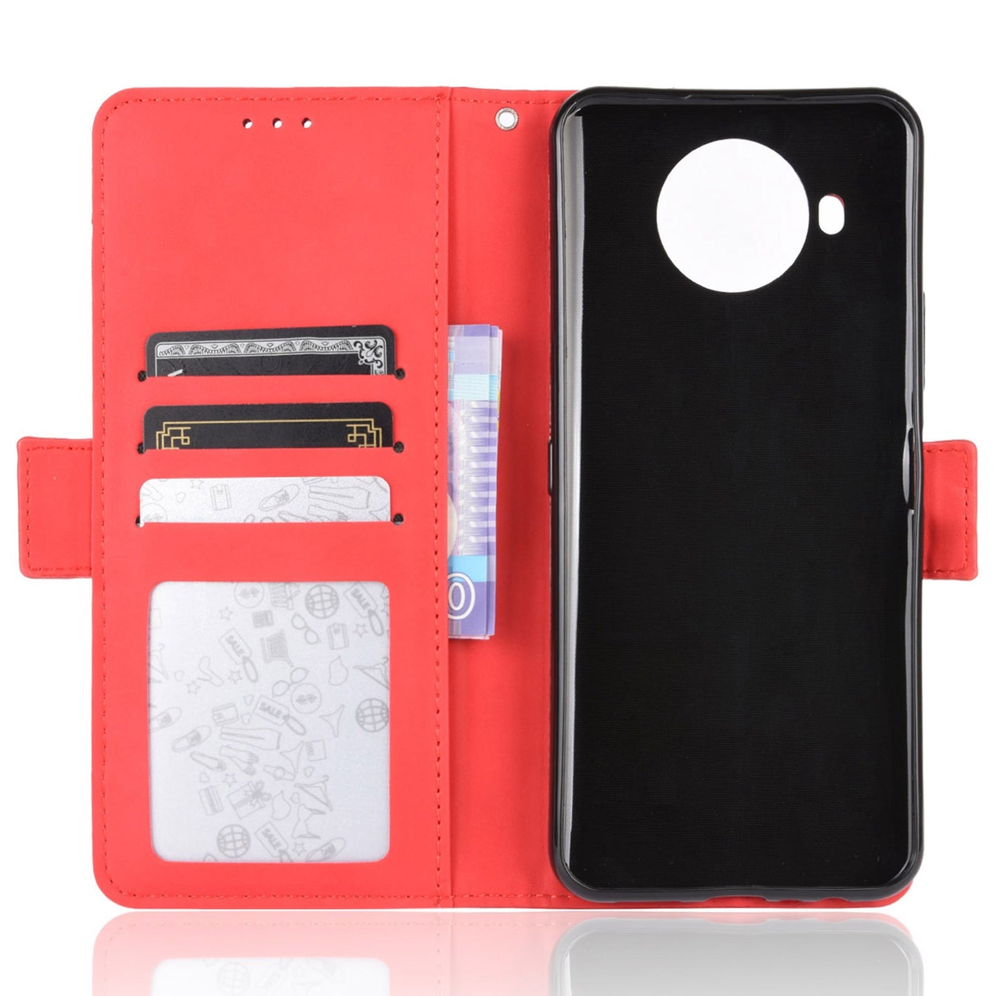 Leather with Wallet Stand Mobile Phone Case for Nokia 8.3 5G Anti-Collision Phone Cover