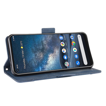 Leather with Wallet Stand Mobile Phone Case for Nokia 8.3 5G Anti-Collision Phone Cover