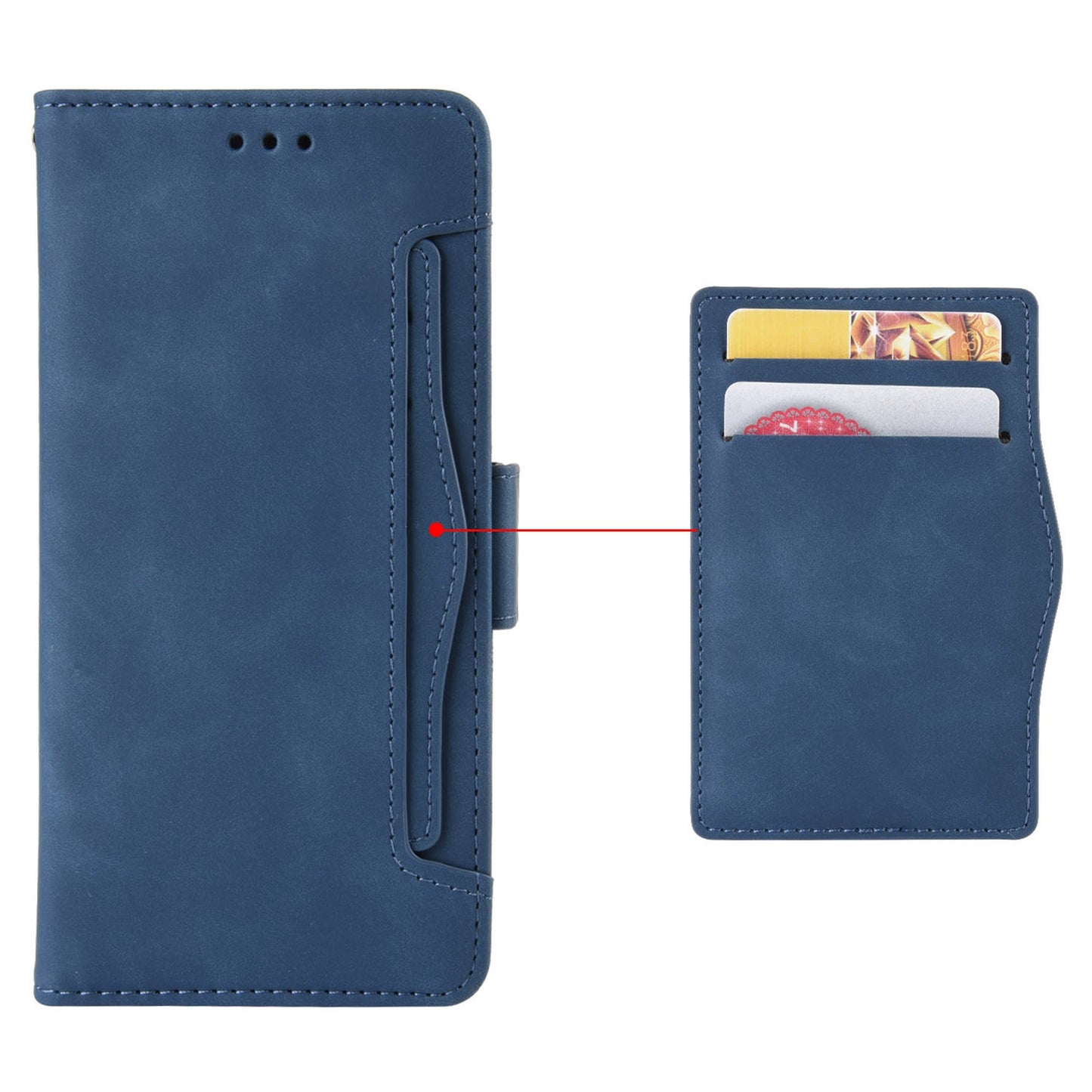 Leather with Wallet Stand Mobile Phone Case for Nokia 8.3 5G Anti-Collision Phone Cover