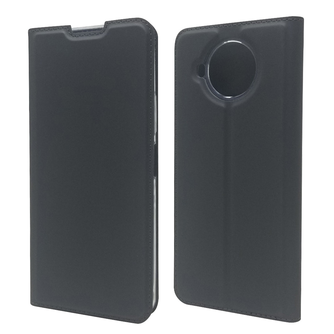 Auto-absorbed Card Slot Leather Protection Cover for Nokia 8.3 5G