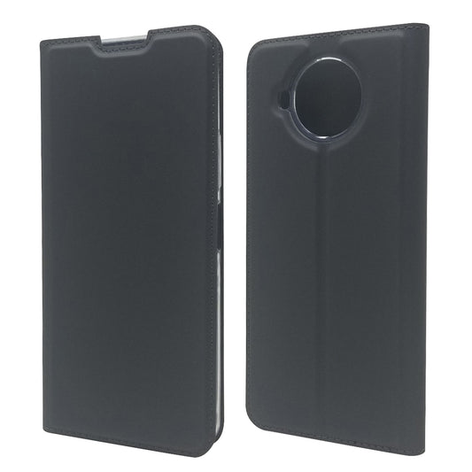 Auto-absorbed Card Slot Leather Protection Cover for Nokia 8.3 5G
