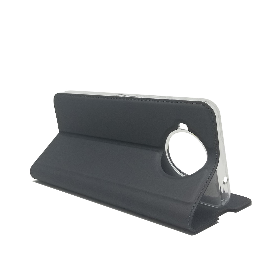 Auto-absorbed Card Slot Leather Protection Cover for Nokia 8.3 5G